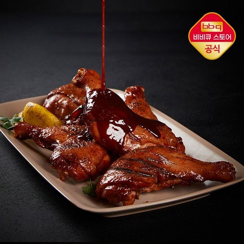 BBQ 공식스토어 비비큐치킨 자메이카 통다리 바베큐 3팩, 170g, 3개