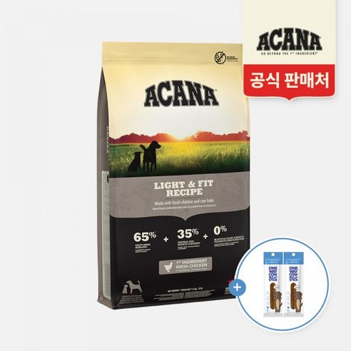 아카나 라이트앤피트 6kg+영양제, 라이트 앤 피트 6kg, 근본 종합 면역케어 30포, 6kg, 1개
