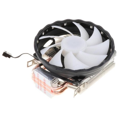 AMD LGA 775 1155 #3용 120mm 컴퓨터 케이스 CPU 쿨러 냉각 팬 12V, 90x90x25mm, 3, 구리