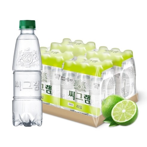 씨그램 라임, 350ml, 24개