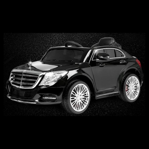 몬스터토이즈 벤츠 S600 무선조종 유아전동차 아기자동차 돌잔치 크리스마스선물, 블랙, 양산