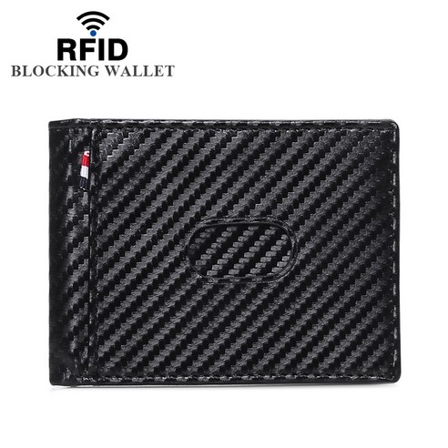 ANKRIC 남자지갑 남성용 짧은 지갑 RFID 가죽 초박형 남성용 지갑 캐주얼 신용 카드 가방