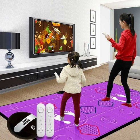 가정용 DDR 펌프게임 홈트 댄스 무선 더블 TV