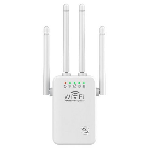가정용 네트워크 라우터 넥스트 2:1 양방향 RJ45 수동선택기, NEXT-2434UTP 12 와이파이 익스텐더 신호 부스터 300Mbps 네트워크 확장기 라우터 간편한 설정 4 안테나 장거리 가정용 이더넷 포트, 02 White US