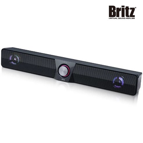 브리츠 Britz BA-UMK90 2채널 PC 사운드바 스피커, 1