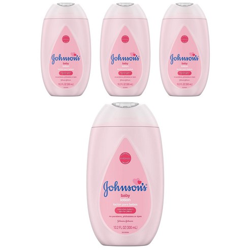 존슨즈베이비 로션, 300ml, 4개