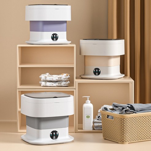 작지만 강력한, 시간과 공간을 절약하는 스마트 세탁