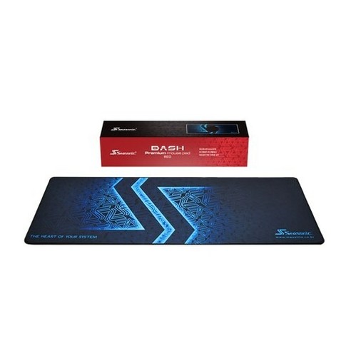 HIT 시소닉 DASH MOUSE PAD RED /정품/오늘출발/안심포장, 1개