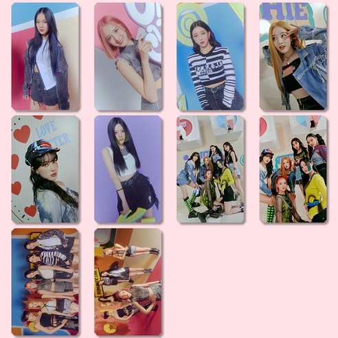 스테이씨 (STAYC) 굿즈 STEREOTYPE 미니앨범 1집 아이돌굿즈 포토카드 10장 11종 세트 모음, 세트3