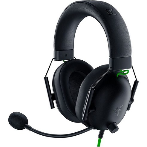 Razer 블랙샤크 V2 X 게임용 헤드셋 7.1 서라운드 PC PS4 PS5 스위치 Xbox 모바일 3.5mm 오디오 잭, 6.Black