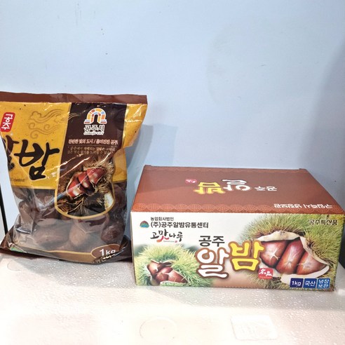 구딧 공주 정안 알밤 특 1kg, 1개