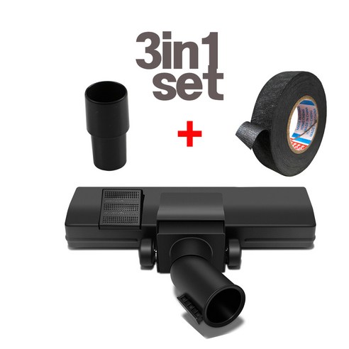 카펫과 카페트의 숨은 곳까지 깨끗하게: 3in1 이중브러쉬 호환 청소기 헤드 노즐 브러쉬