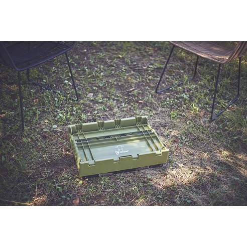 캠핑 폴딩박스, 다양한 조합과 활용 방법으로 캠핑에 편리함을 더해주는 욜로우 오픈도어 캠핑 폴딩박스 수납박스