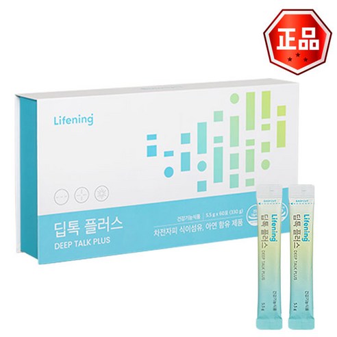 인셀덤 라이프닝 딥톡스 플러스 60포, 330g, 1개, 1세트 – 5.5g X 60포, 60정 
다이어트/이너뷰티
 Best Top5