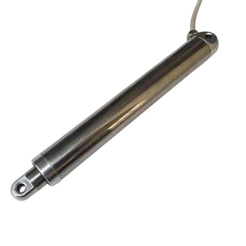 12 v/24 v 25mm 50mm 스트로크 10mm/s 20mm/s 120n/300n 선형 액추에이터 푸시 로드, L25-24V-50mm-10mm s-300N, 실버, 스테인레스 스틸
