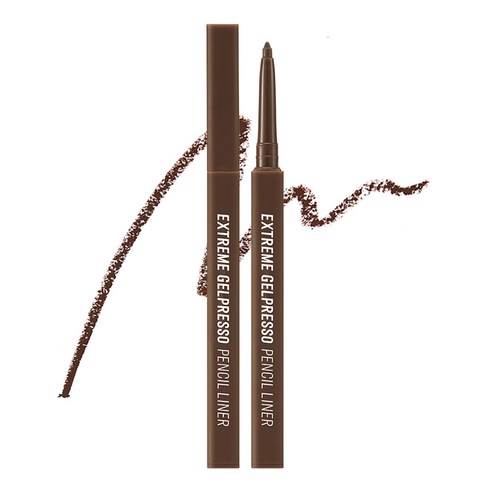 클리오 익스트림 젤프레소 펜슬 라이너 0.35g, 002 딥브라운, 1개