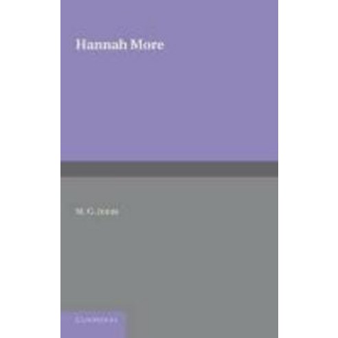 Hannah More, Cambridge University Press