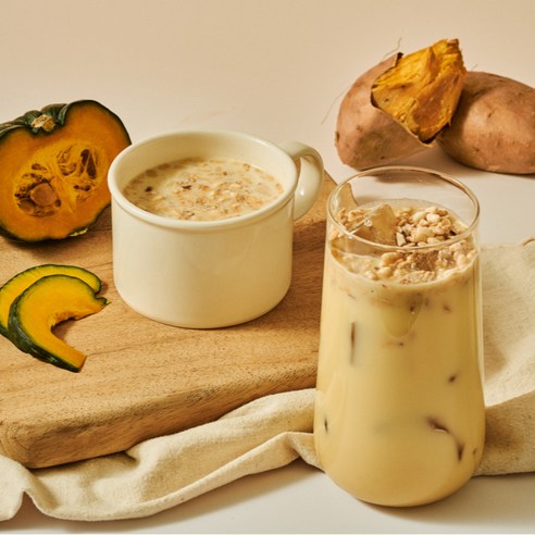 고구마 덕후를 위한, 죄책감 없는 달콤한 단백질 쉐이크!