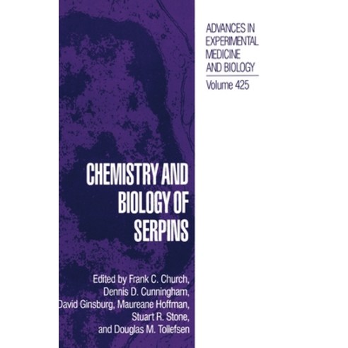 (영문도서) Chemistry and Biology of Serpins Hardcover, Kluwer Academic Publishers, English, 9780306456985