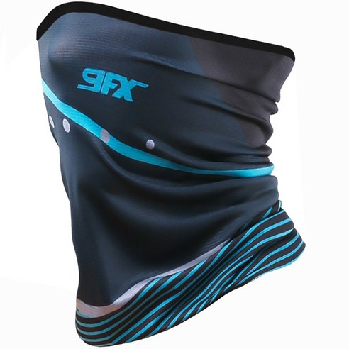 나인에프엑스 여름용 스포츠 자외선차단 마스크, 러너스하이 블루, 1개