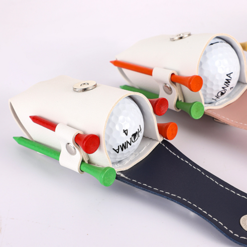 활기찬 골프 필수품: 컬러플트립 골프공 파우치