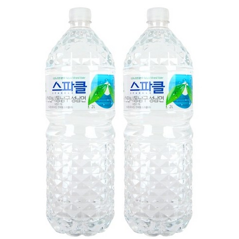 스파클 생수 2L x 6개입 500ml x 20개입 330ml x 20개입 100% 천연 암반수 무라벨 대리점 직배송, 500ml x 20개입 10개