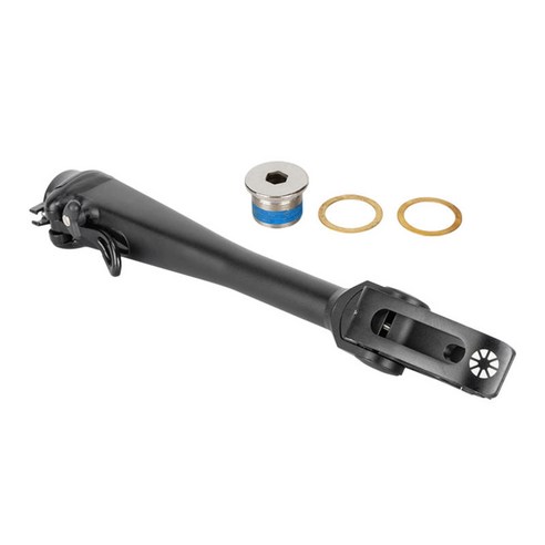 초경량 접이식 자전거 줄기 라이저 줄기 조정 가능한 31.8mm 구성 요소, 검은 색, {"사이즈":"470mm"}, {"수건소재":"알루미늄 합금"}