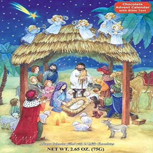 Nativity 초콜릿 어드벤트 캘린더 2023 2024, 2개, 75g 어드밴트캘린더 Nativity 초콜릿 어드벤트 캘린더 2023 2024, 2개, 75g 어드밴트캘린더