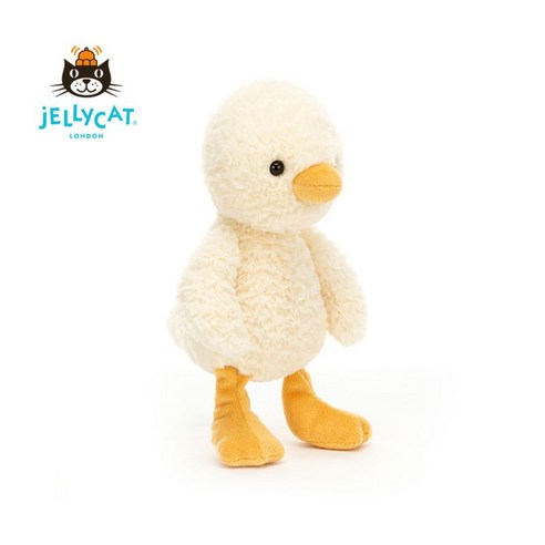 영국 jELLYCAT 젤리캣 귀여운 오리 덕 애착 수면 인형, 옐로우덕, 20cm