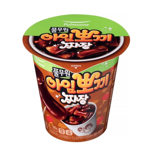 풀무원 아임뽀끼 짜장 떡볶이, 100g, 5개