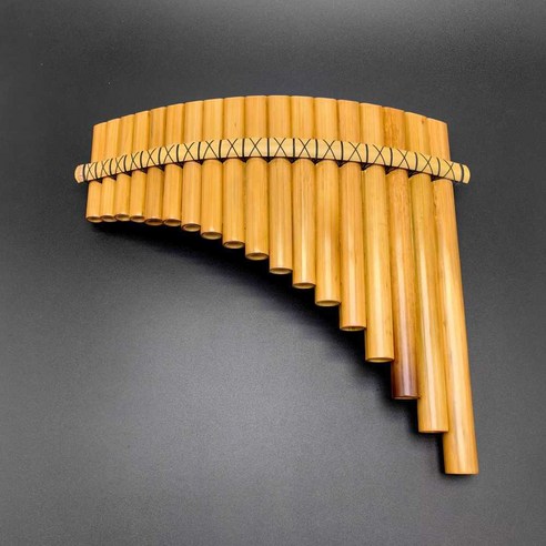 팬파이프 플루트 초보자 교육용 관악기 연주 나무