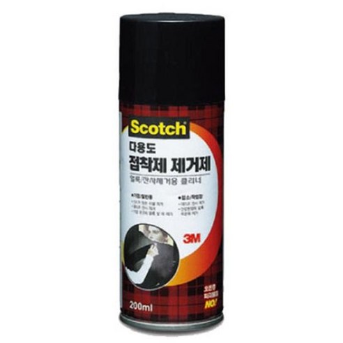 3M 다용도제거제200200ml 강력 문구 오피스 붙이기 산업 사무 풀 특수 학용, 도레상점 쿠팡 본상품선택