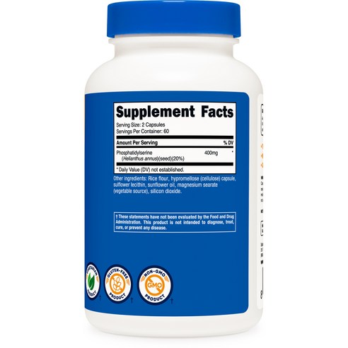 뉴트리코스트 뇌영양제 포스파티딜 세린 캡슐은 뇌 기능 향상에 도움을 주는 제품입니다.