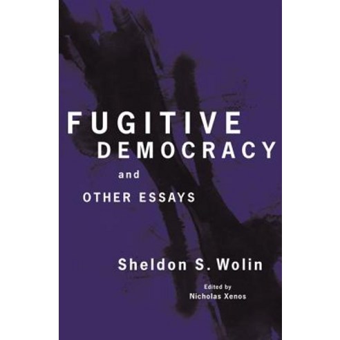 Fugitive Democracy: And Other Essays Paperback, Princeton University Press