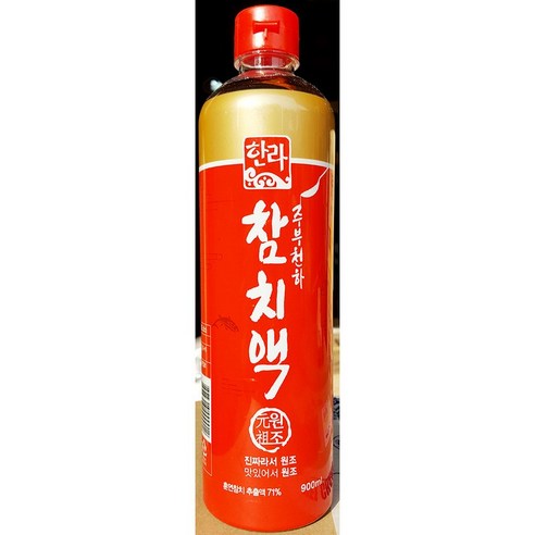 참치액(한라 900ml) 식자재용 한라참치액1.8, 900ml, 1개