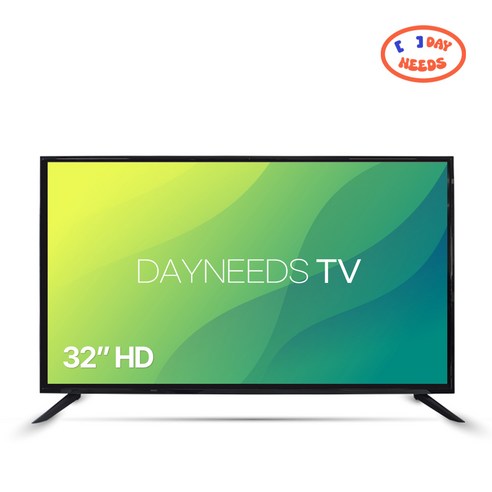 데이니즈 32인치 HD TV 초고화질 스텐드형 광시야각 고성능칩셋 에너시소비효율1등급 자가설치, AH320H