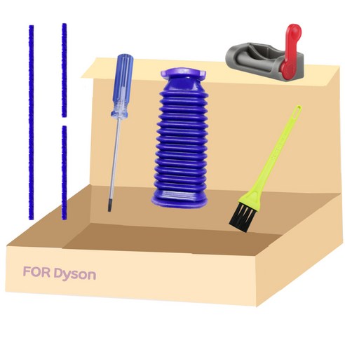 다이슨 청소기 호환 부품 수리 세트 – 주름관 스트립 1개