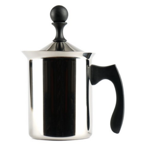 카페드아모르 이중망 우유거품기 400ml, 1개