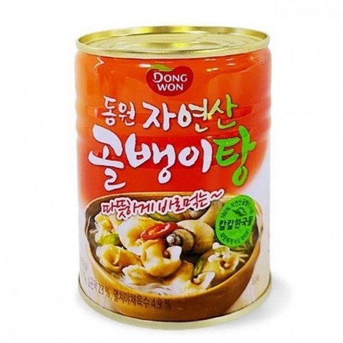 간편 술안주 바로먹는 국물 골뱅이탕 통조림, 칼칼한국물, 칼칼한국물, 300g