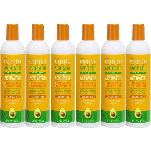 칸투 아보카도 하이드레이팅 컬 액티베이터, 6개, 355ml