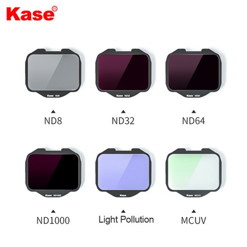 Kase 클립인 필터 소니 알파의 경우 카메라 내장 ND/UV/광공해 필터 소니를 위해 A7 시리즈/A9/FX3 광학 유리, ND32