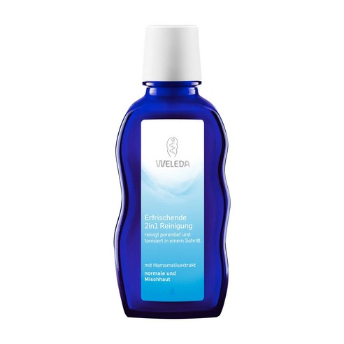Weleda 원-스텝 클렌저 & 토너, 100ml, 1개