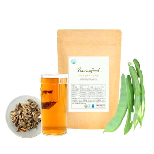 하린식품 작두콩차, 칼칼한 목과 비염 고민 해결!