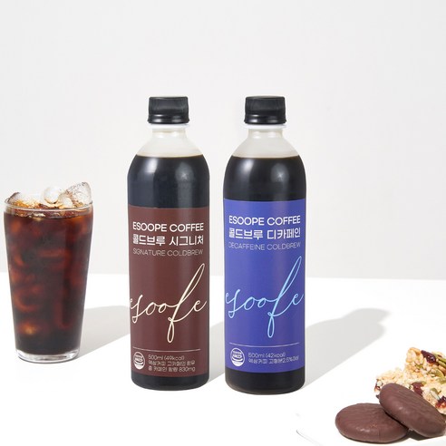하루엔그릭 콜드브루 디카페인, 1개, 3개입, 500mg