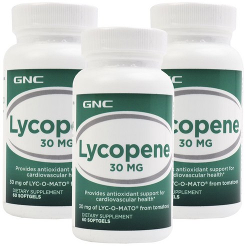 GNC 리코펜 30mg 소프트젤, 60개입, 3개