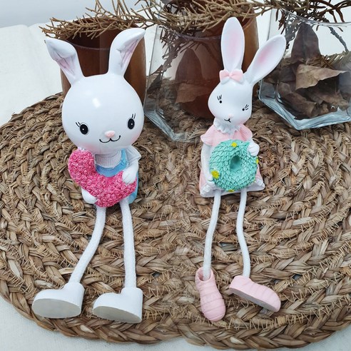 라라공방의 러브토끼 인형장식으로 집안을 따뜻하고 사랑스럽게 꾸미세요!