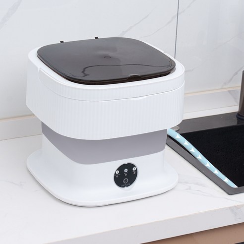 공간 효율과 편리함을 더한 혁신적인 미니 접이식 세탁기