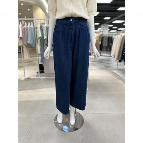 백화점 아울렛에서 올리브데올리브 허리셔링 와이드 데님팬츠 YJ4SL150 (3434199) 올리브데올리브바지 백화점 아울렛에서 올리브데올리브 허리셔링 와이드 데님팬츠 YJ4SL150 (3434199) 올리브데올리브바지