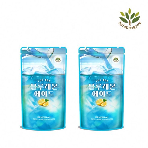 발란스그로우 블루 레몬 에이드, 10개, 230ml