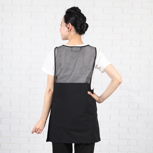 시원하고 편안한 여름을 위한 망사 앞치마 원피스 LA58